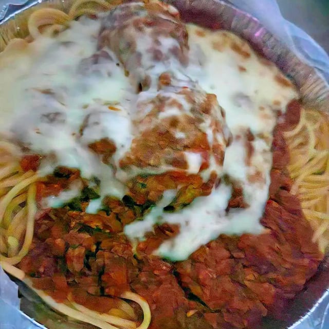 Spaghetti with Meat Sauce.