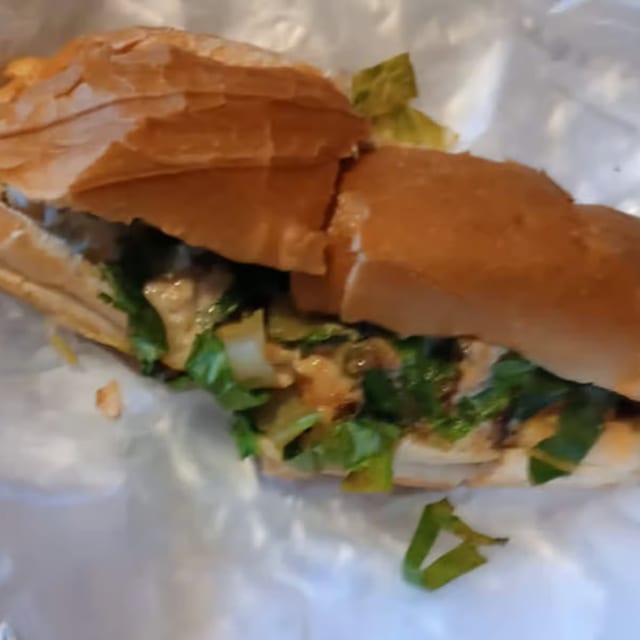 Philly Steak & Cheese Sandwich.