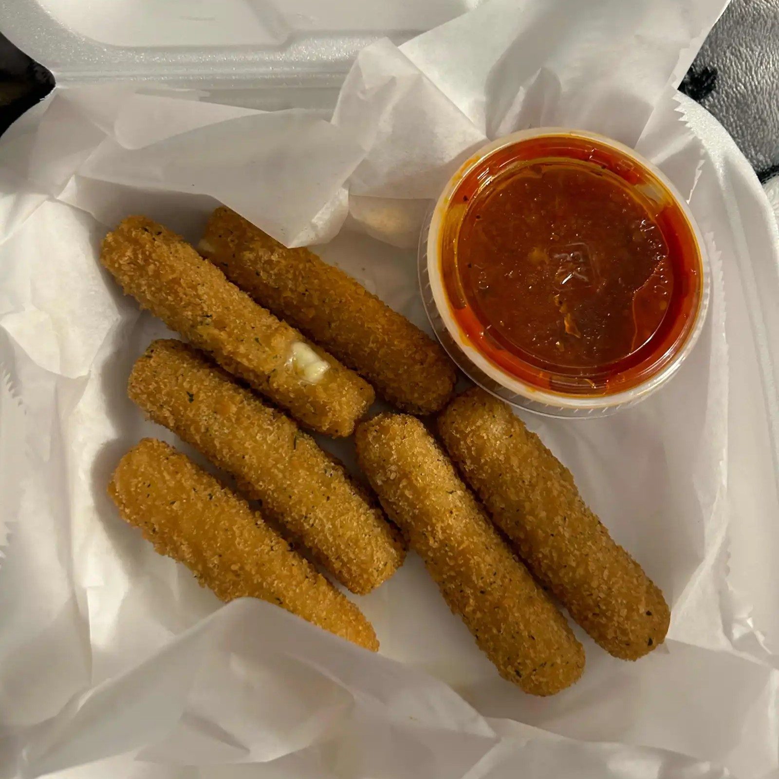 Mozzarella Sticks.